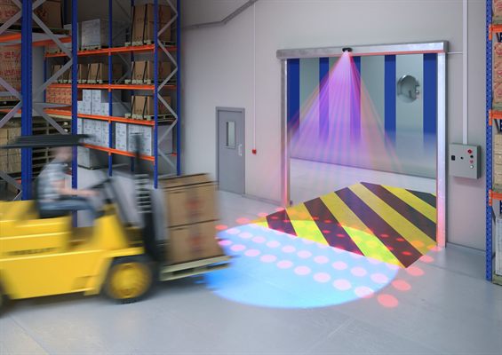 Door and area sensor for machine safety and access control